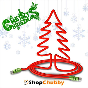 "Chubby Christmas" Christmas Special Fast Charge Cable