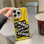 Cool Creative Drop-proof Lanyard Phone Case With Quicksand Sense Design