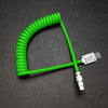 "Chubby" Spring Fast Charge Cable - Green