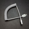 "Chubby" Spring Fast Charge Cable - Gray