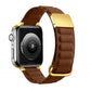 Genuine Leather Magnetic Loop Strap For Apple Watch