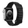 "Magnetic Band" Genuine Leather Band For Apple Watch - Black