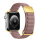 Genuine Leather Magnetic Loop Strap For Apple Watch