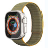 "Magnetic Woven Band" Stylish Denim Nylon Band For Apple Watch - Yellow
