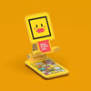 "Chubby" Folding Cartoon Mobile Phone Holder - Yellow