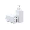 Mini 280W GaN USB-C Charger - White (Only black display & no temperature display)