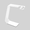 2-in-1 WatchDock: Apple Watch Band Organizer and Charger - White