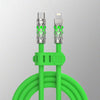 Neon Liquid Silicone 240W Fast Charging Cable - Green