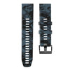 22mm & 26mm Camouflage Silicone Adjustable Watch Band  for Samsung/Garmin/Fossil/Others - T3