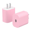 "Chubby" Apple 20W Charger Silicone Case - Pink
