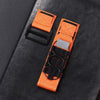 20mm & 22mm Outdoor Breathable Nylon Canvas Strap for Samsung/Garmin/Fossil/Others - Orange