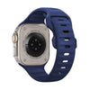"Sports Band" Breathable Silicone Band For Apple Watch - Dark Blue