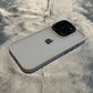 Frosted iPhone Case With Metal Lens