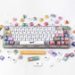 „Chubby Keycap“ XDA-Tastenkappen-Set für mechanische Tastaturen – Spray-Thema