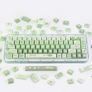 "Chubby Keycap" XDA Mechanical Keyboard Keycap Set - Early Spring
