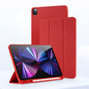 "Chubby“ iPad-Silikonhülle mit Stiftbehälter - Red