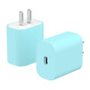 "Chubby" Apple 20W Charger Silicone Case - Mint Green