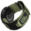 20mm Outdoor Nylon Canvas Loop for Samsung/Garmin/Fossil/Others - Green