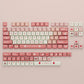 „Chubby Keycap“ XDA-Tastenkappen-Set für mechanische Tastaturen – Erdbeer-Thema