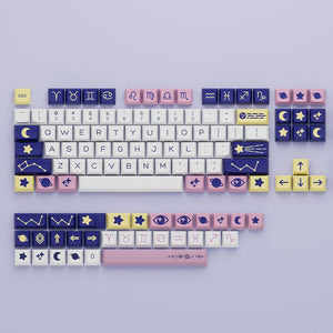„Chubby Keycap“ Tastenkappen-Set für mechanische XDA-Tastaturen – Sternbild-Thema