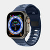 "Sport Breathable Band" Silicone Band for Apple Watch - Dark Blue
