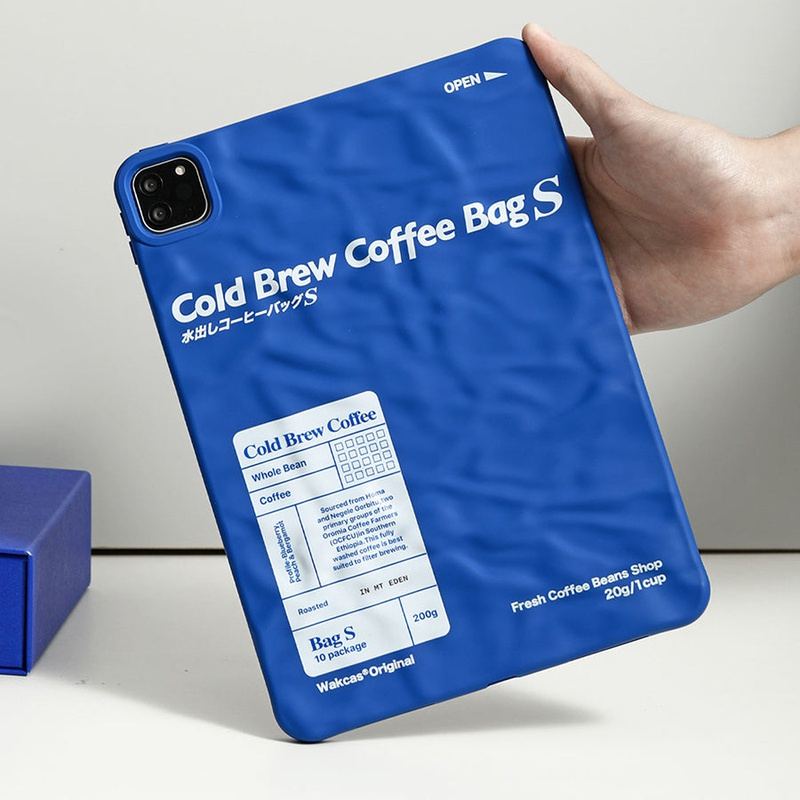 „Hardcore Metal“ Soft Niche Blue Personality iPad-Hülle 
