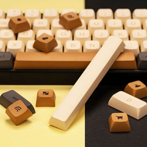 "Chubby Keycap" XDA Mechanical Keyboard Keycap Set - Shimmer Theme