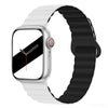 "Magnetic Band" Contrasting Silicone Band For Apple Watch - T2