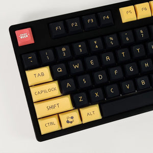 „Chubby Keycap“ XDA Tastenkappen-Set für mechanische Tastatur – Craft Beer