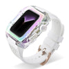 44/45mm Fashion Illusion One Piece Protective Case for Apple Watch - White