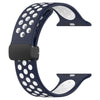 "Breathable Band" Heat Dissipation Silicone Band For Apple Watch - T5