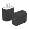 "Easter Chubby" Apple 20W Charger Silicone Case - Black