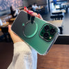 "Chubby“ MagSafe iPhone-Hülle mit mattem Farbverlauf - Grün