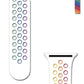 "Colorful Sport Band" Breathable And Sweat-absorbent Silicone Strap For Apple Watch