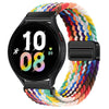 20mm & 22mm Rainbow Nylon Woven Magnetic Watch Strap for Samsung/Garmin/Fossil/Others - 05#