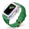 44/45mm Fashion Illusion One Piece Protective Case for Apple Watch - Green