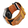 "Outdoor Weave Band" Climbing Nylon Velcro Sports Band For Apple Watch - Orange