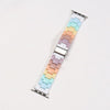 "Rainbow Colorblock" Acrylic Band For Apple Watch - Rainbow