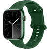 "Rose Flexible Band" Breathable Silicone Band For Apple Watch - Green Grass