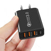マルチ USB ポート旅行用充電器 (サイト全体で 99 ドル以上の注文で 1 つ入手) - Black