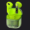 "See Through Me" Transparent TWS Earbuds - St. Patrick's Day Edition - Green
