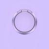"Chubby" Liquid Magnetic Ring Buckle - Purple