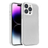 "Chubby" Mesh Cooling iPhone Case - With Lens Film - White