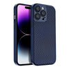 "Chubby" Mesh Cooling iPhone Case - With Lens Film - Dark Blue