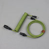 "Chubby" Braided Detachable Keyboard Cable - Green