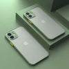 Transparent Thin Heat Dissipation Simple iPhone Case - Light Green