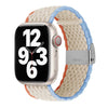"Colorful Band" Special Woven Band For Apple Watch - Starlight White [Thick]