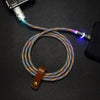 "Kaleidoscope Neon" Special Designed Glowing Fast Charge Cable - Colorful