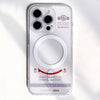 Magsafe Magnetic Suction Phone Case & Grip With Valve Design - White