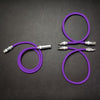 "Chubby" Detachable 2 In 1 Charge Cable - Purple